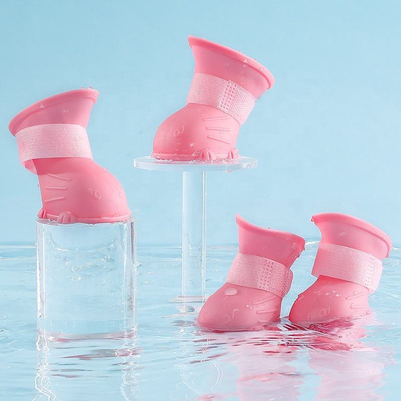 Dog Rain Boots 4Pcs