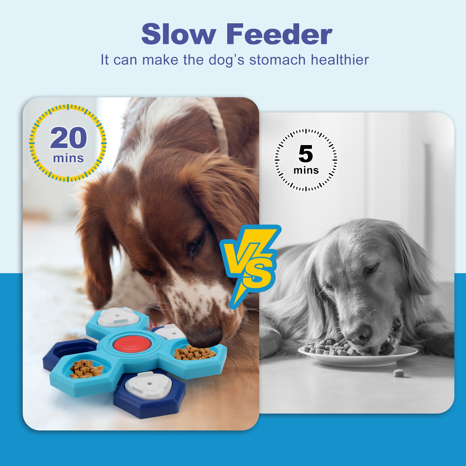 4 Layers Slow Feeder Puzzle