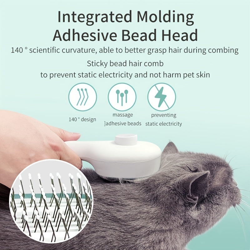 Cat Dog Comb Hair Remover Brush UVC Sterilization